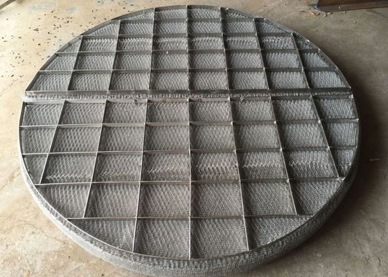 오스테나이트계 904L 증기 액체 분리기 스테인리스 서리 제거제 미스트 제거기