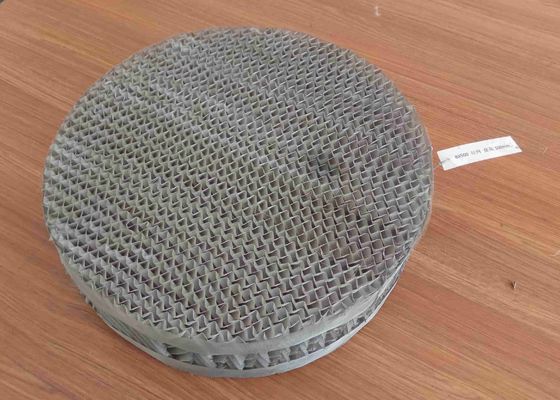 BX 스테인리스 금속 구조화된 패킹 정밀한 화학 탑 내부